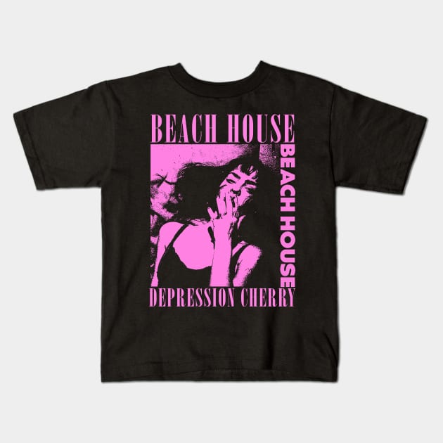 Beach House // original fanart Kids T-Shirt by psninetynine